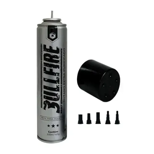 Refil de Gás para Isqueiros e Maçaricos Bulfire
