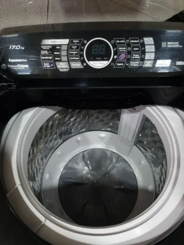 Máquina de lavar roupa Panasonic 17kg 110v Entrego