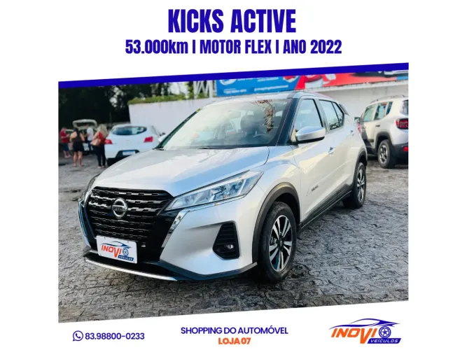 Nissan Kicks Active 1.6 16V Flex Aut. 2022