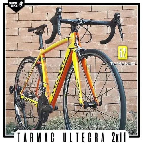 Bicicleta Speed Specialized Tarmac Edição Rio 2016 Tamanho 52 Semi Nova