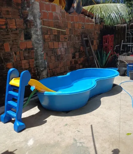 Piscina feijão 1000 litros foi mil rs vendendo por 800rsds