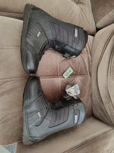 ?Bota de Snowboard Ride Anthem BOA - Tam US 10.5 / BR 42 (Nova / Sem Uso)