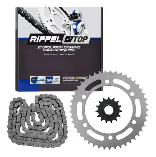 KIT RELACAO FAZER250 06-17 C/RETEN RIFFEL