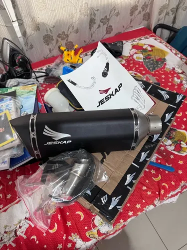 Escapamento jeskap k67 Kawasaki zx 636