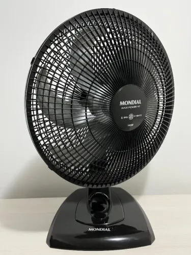 Ventilador de Mesa Mondial 6 Pás 40cm Super Power VSP-40B 140W