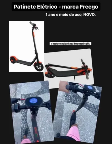 Patinete Elétrico - Freego
