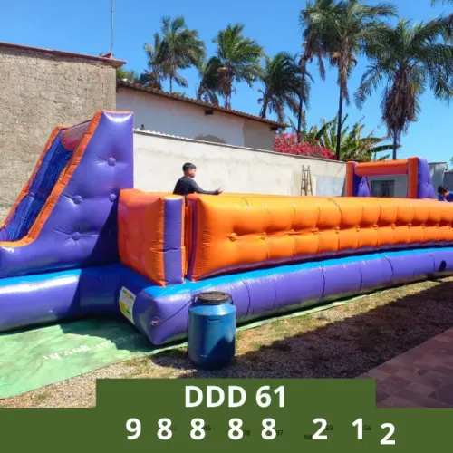 Locação de Brinquedos Locação de Tobogã inflável