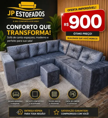 Sofá de canto novos 