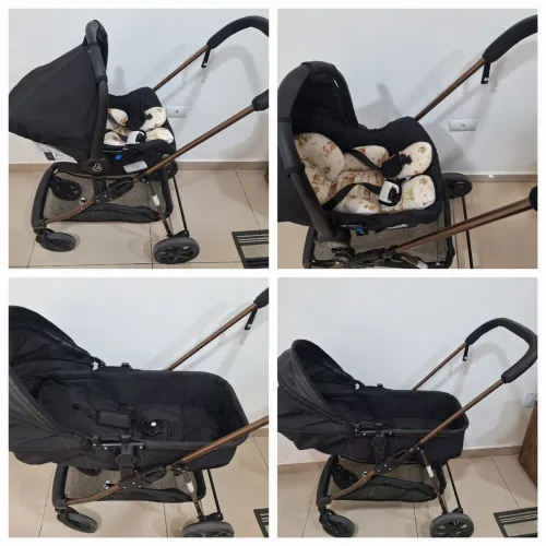 Carrinho de bebe + bebe conforto + berço