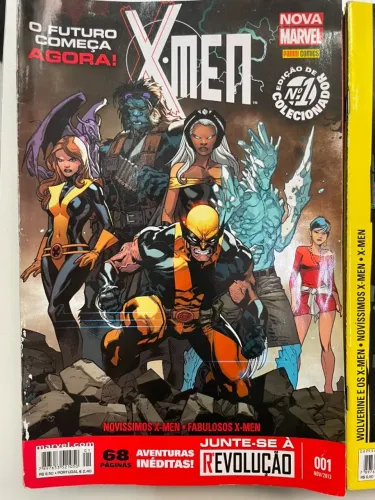 LOTE HQs X-MEN: NOVA MARVEL ( EDIÇÕES 1 ao 34 ) - PANINI