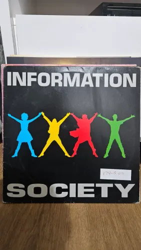 Lp Disco de Vinil - Information Society - Software Hardware