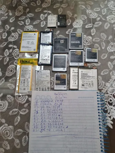 LOTE BATERIAS PARA CELULARES 