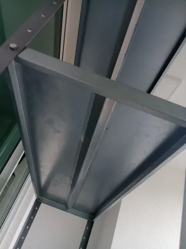 Prateleira de aco reforçada