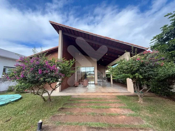 Casa à venda de 350m2 na Fazenda Real I/II Macaíba/RN com 4 suítes, semi mobiliada e ener