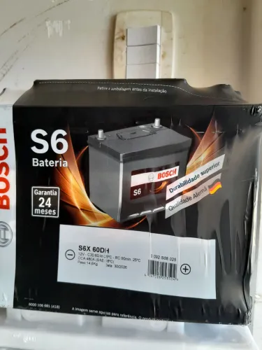 Baterias Bosch 60AH 2 anos de garantia