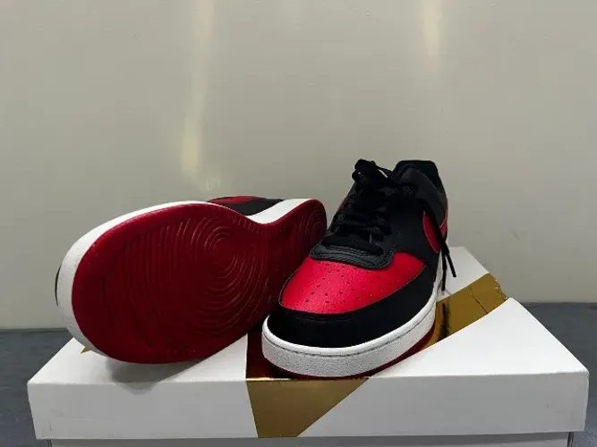 Tênis Nike Court Vision Low Preto/Vermelho - Tam 42 - Original