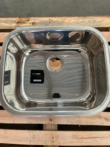 Cuba Inox Tramontina Maxi 50x40cm - Alto Brilho