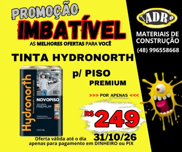 Tinta Para Piso Hydronorth Premium 18L.