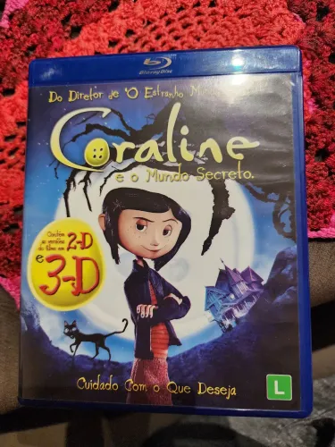 Blu Ray Coraline 2D 3D