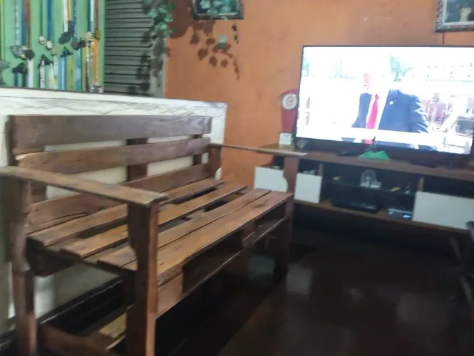 Banco de palete a pronta entrega 