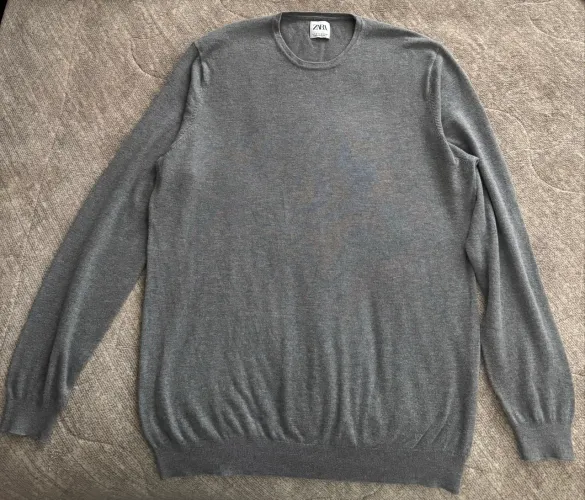 Tricô cinza da Zara