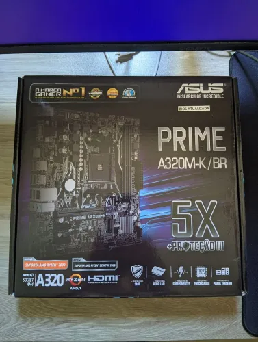 Placa mãe a320m k/br