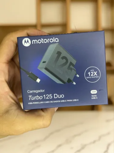 Carregador 125 Duo Motorola USB-C para USB-C an27