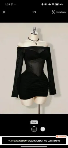 Vestido shein