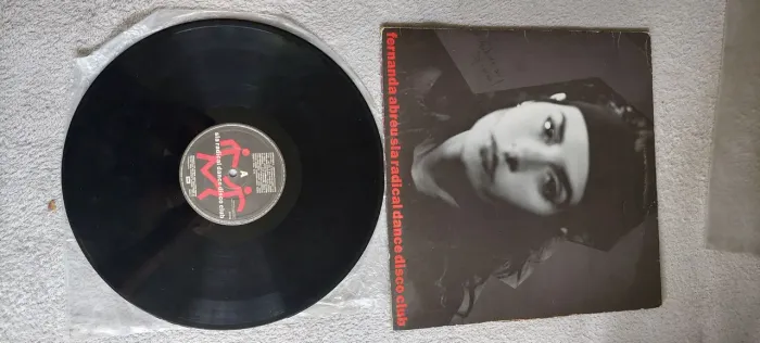 02 LPs Vinil Disco Raros FERNANDA ABREU 