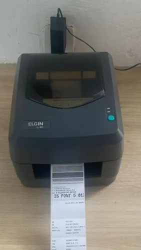 IMPRESSORA DE ETIQUETA ELGIN BEMATECH L42?