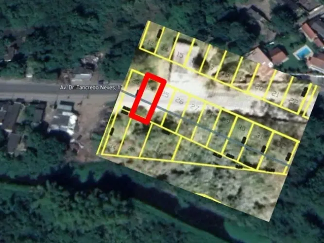 Terreno 250 m² (Lt. 24 da Qd. 11) - Nova Peruíbe - Peruíbe - SP