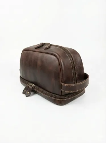 Necessarie em couro pullap premium