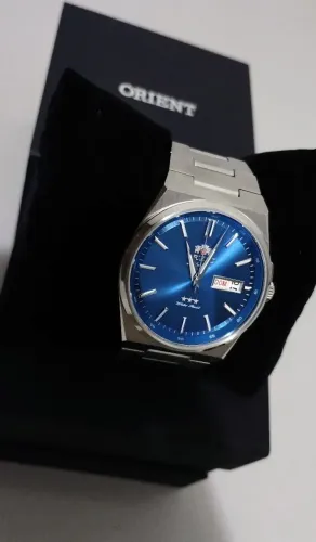 Relógio Orient 3 Stars Yn6ss020 D1sx Integrado Azul