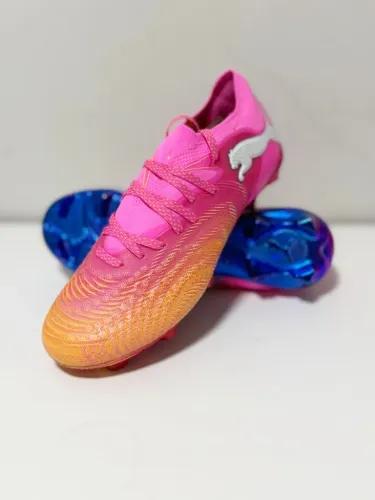 Chuteira Puma Future 9 Ultimate FG Campo Rosa - Tam 38