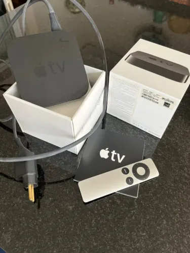 Apple TV modelo A1469 (3ª geração) com Caixa!