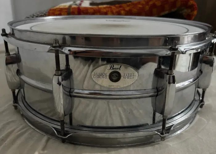 Caixa pearl steel 14x5,5