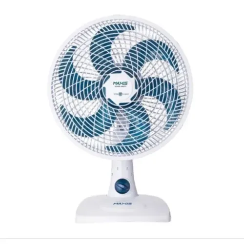 Ventilador de Mesa Mondial Maxis V30MXW 30cm 6 pás 3 velocidades 50W Branco / Azul - 220V