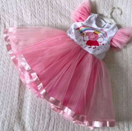 Vestido da Peppa pig