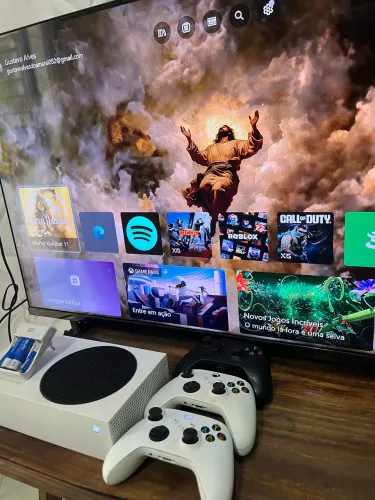 Xbox Series S 512GB - Único Dono + 3 Controles (Ler Descrição)