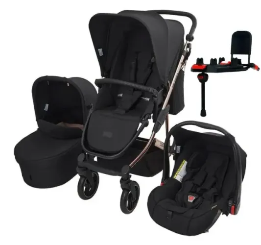 Carrinho ABC Design Como 4 (cor Rose) completo, semi novo e muito bem cuidado