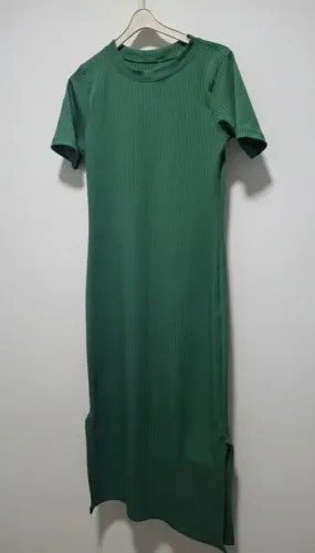 Vestido Canelado