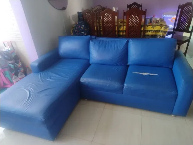 Sofá azul