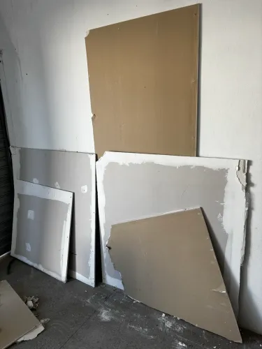 Material para Drywall (Chapa Gesso, Perfil Guia e Montante, Fita Telada)