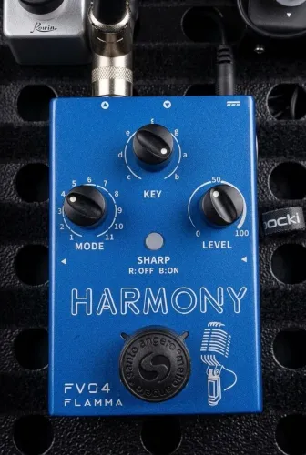 Pedal Vocal Flamma FV04 Harmony - Estado de Novo + Caixa e Fonte Originais