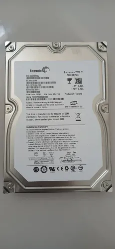 hd 500gb dvr barracuda  7200 seagate