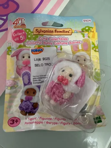 Blind box sylvanian families pijama coelhinho