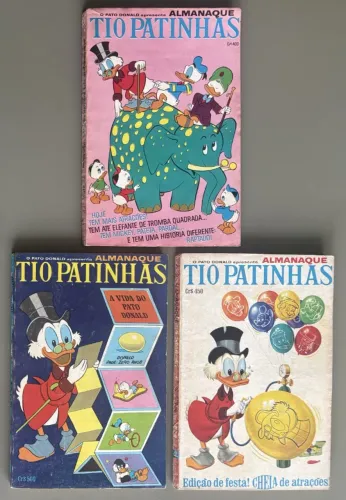 Tio Patinhas 7, 8, 9 - Ed. Abril (1965) - Carl Barks - Preço Individual