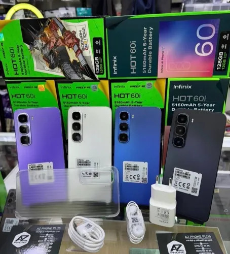 CELL INFINIX HOT 60i 4G 256GB 08GB RAM NOVO
