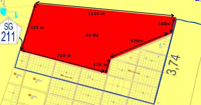 São Gonçalo do Amarante - Pecém - Terreno 44 hectares