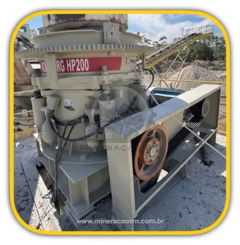 Britador cone Metso Nordberg HP200, secundário/terciário